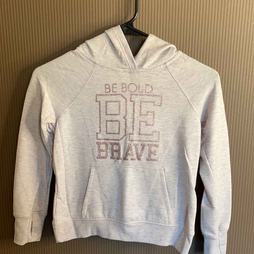 90‎ degree hooded sweatshirt gray size 7/8